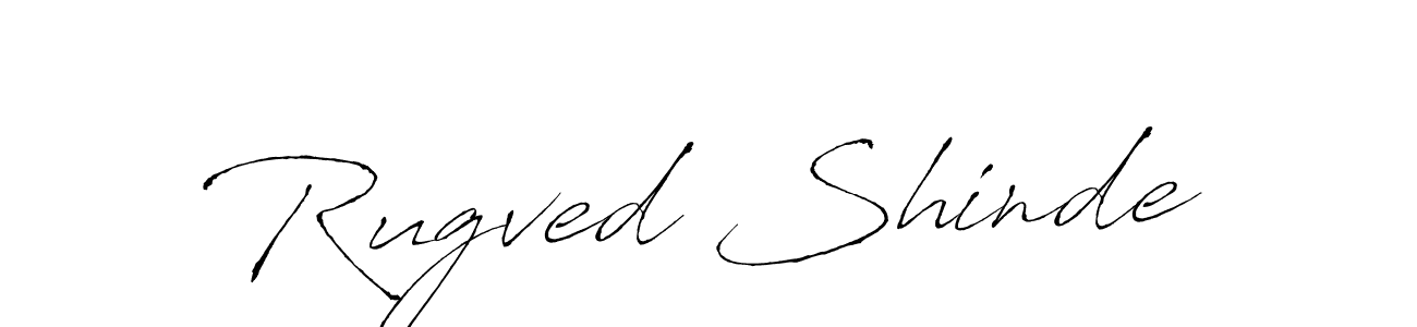 Antro_Vectra is a professional signature style that is perfect for those who want to add a touch of class to their signature. It is also a great choice for those who want to make their signature more unique. Get Rugved Shinde name to fancy signature for free. Rugved Shinde signature style 6 images and pictures png