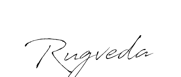 Create a beautiful signature design for name Rugveda. With this signature (Antro_Vectra) fonts, you can make a handwritten signature for free. Rugveda signature style 6 images and pictures png