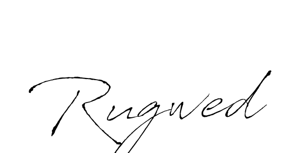 Rugwed stylish signature style. Best Handwritten Sign (Antro_Vectra) for my name. Handwritten Signature Collection Ideas for my name Rugwed. Rugwed signature style 6 images and pictures png