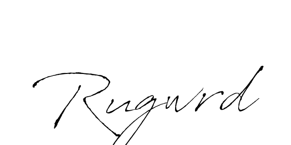Once you've used our free online signature maker to create your best signature Antro_Vectra style, it's time to enjoy all of the benefits that Rugwrd name signing documents. Rugwrd signature style 6 images and pictures png