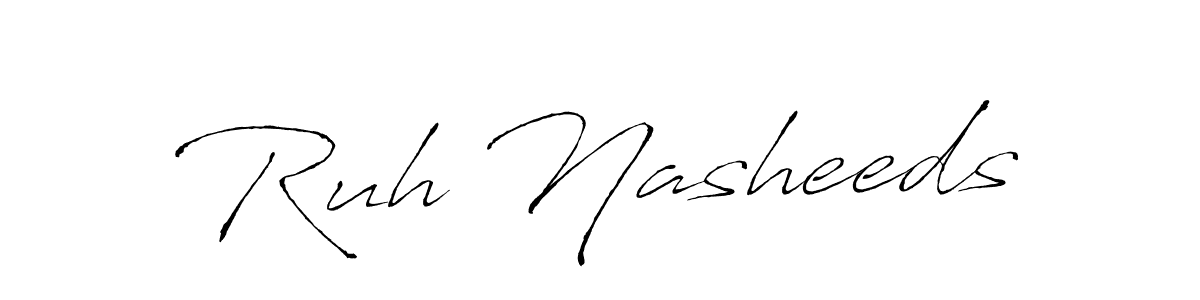 Make a beautiful signature design for name Ruh Nasheeds. Use this online signature maker to create a handwritten signature for free. Ruh Nasheeds signature style 6 images and pictures png