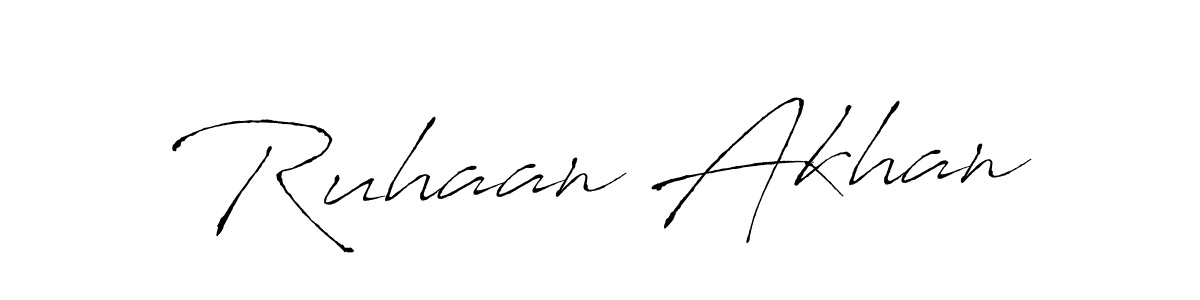 Make a short Ruhaan Akhan signature style. Manage your documents anywhere anytime using Antro_Vectra. Create and add eSignatures, submit forms, share and send files easily. Ruhaan Akhan signature style 6 images and pictures png