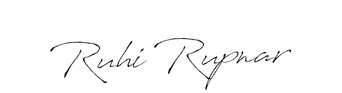 You should practise on your own different ways (Antro_Vectra) to write your name (Ruhi Rupnar) in signature. don't let someone else do it for you. Ruhi Rupnar signature style 6 images and pictures png