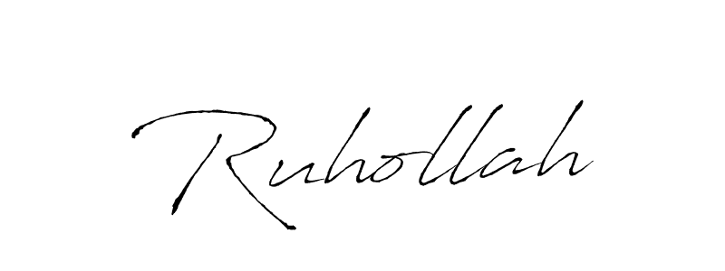 You should practise on your own different ways (Antro_Vectra) to write your name (Ruhollah) in signature. don't let someone else do it for you. Ruhollah signature style 6 images and pictures png
