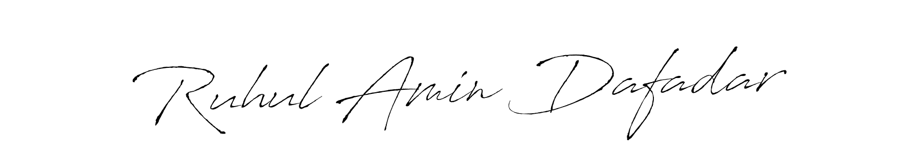 Also You can easily find your signature by using the search form. We will create Ruhul Amin Dafadar name handwritten signature images for you free of cost using Antro_Vectra sign style. Ruhul Amin Dafadar signature style 6 images and pictures png
