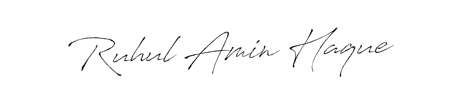 Make a beautiful signature design for name Ruhul Amin Haque. Use this online signature maker to create a handwritten signature for free. Ruhul Amin Haque signature style 6 images and pictures png