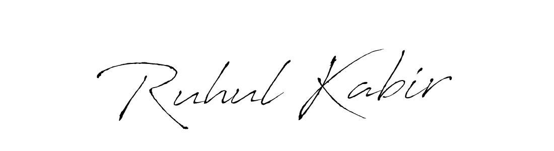 Also we have Ruhul Kabir name is the best signature style. Create professional handwritten signature collection using Antro_Vectra autograph style. Ruhul Kabir signature style 6 images and pictures png
