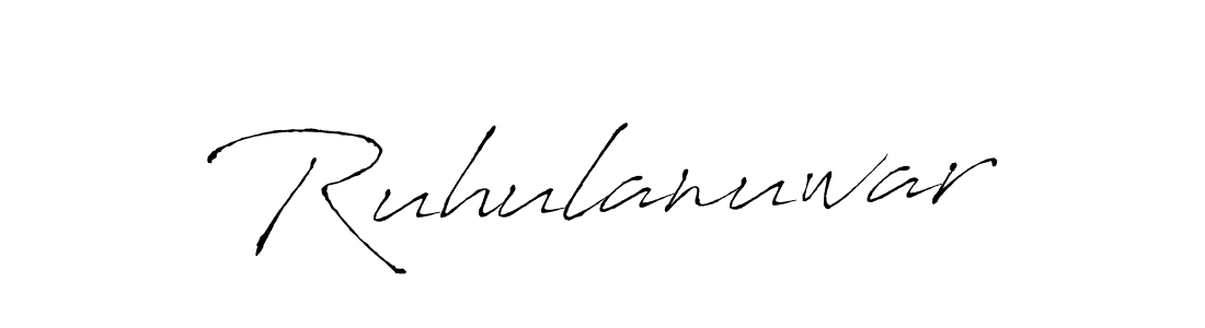 How to make Ruhulanuwar signature? Antro_Vectra is a professional autograph style. Create handwritten signature for Ruhulanuwar name. Ruhulanuwar signature style 6 images and pictures png