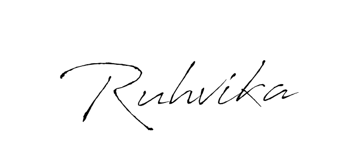 Also we have Ruhvika name is the best signature style. Create professional handwritten signature collection using Antro_Vectra autograph style. Ruhvika signature style 6 images and pictures png