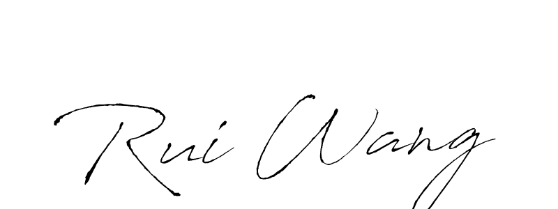 Make a beautiful signature design for name Rui Wang. Use this online signature maker to create a handwritten signature for free. Rui Wang signature style 6 images and pictures png
