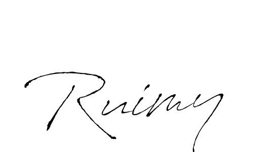 Once you've used our free online signature maker to create your best signature Antro_Vectra style, it's time to enjoy all of the benefits that Ruimy name signing documents. Ruimy signature style 6 images and pictures png