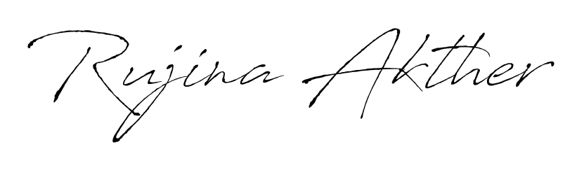 Turn your name Rujina Akther into a signature brand with Antro_Vectra styling. Download in standard PNG or transparent format anytime. Rujina Akther signature style 6 images and pictures png