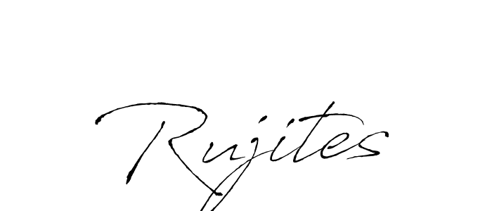 How to make Rujites signature? Antro_Vectra is a professional autograph style. Create handwritten signature for Rujites name. Rujites signature style 6 images and pictures png