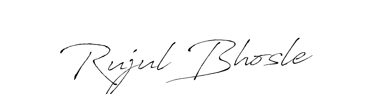 if you are searching for the best signature style for your name Rujul Bhosle. so please give up your signature search. here we have designed multiple signature styles  using Antro_Vectra. Rujul Bhosle signature style 6 images and pictures png