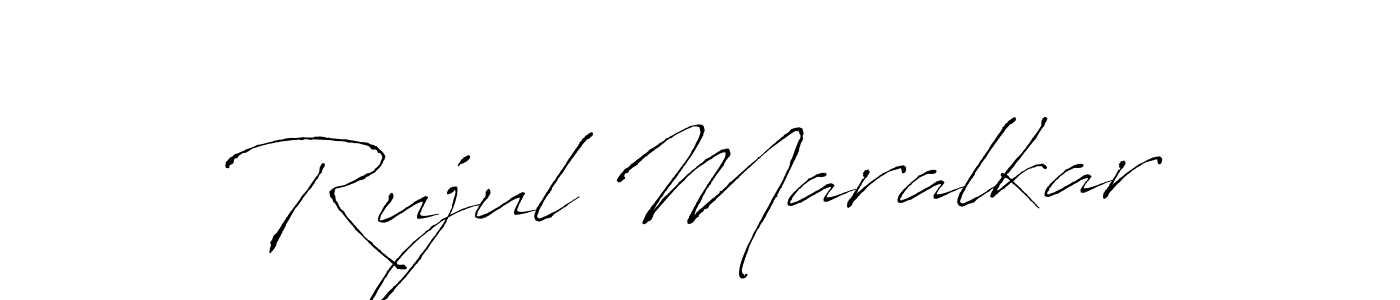 How to make Rujul Maralkar signature? Antro_Vectra is a professional autograph style. Create handwritten signature for Rujul Maralkar name. Rujul Maralkar signature style 6 images and pictures png