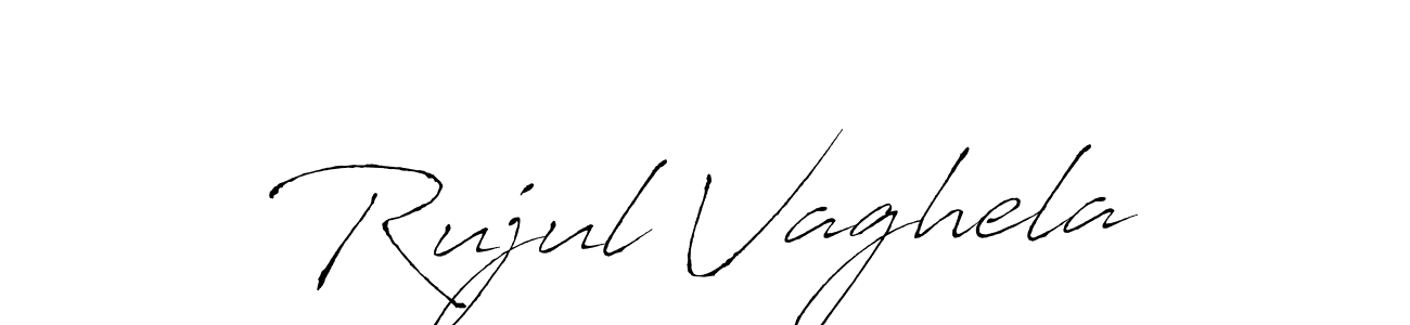Antro_Vectra is a professional signature style that is perfect for those who want to add a touch of class to their signature. It is also a great choice for those who want to make their signature more unique. Get Rujul Vaghela name to fancy signature for free. Rujul Vaghela signature style 6 images and pictures png