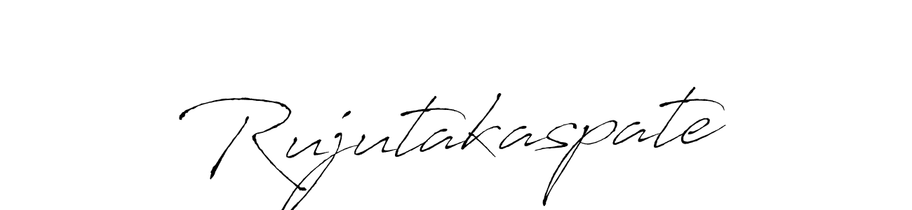 Also we have Rujutakaspate name is the best signature style. Create professional handwritten signature collection using Antro_Vectra autograph style. Rujutakaspate signature style 6 images and pictures png