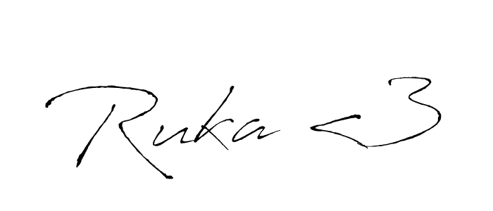 Make a beautiful signature design for name Ruka <3. Use this online signature maker to create a handwritten signature for free. Ruka <3 signature style 6 images and pictures png