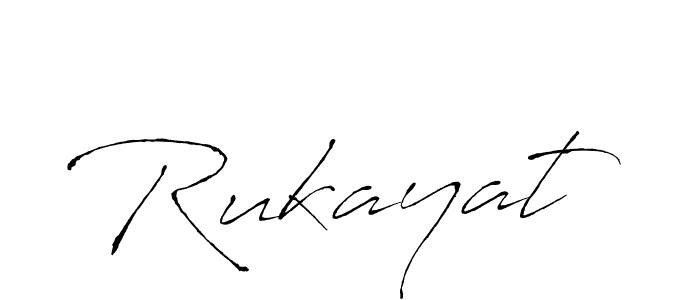 Make a short Rukayat signature style. Manage your documents anywhere anytime using Antro_Vectra. Create and add eSignatures, submit forms, share and send files easily. Rukayat signature style 6 images and pictures png