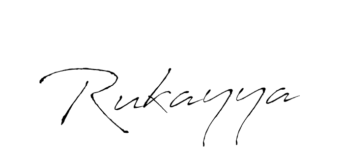 How to make Rukayya name signature. Use Antro_Vectra style for creating short signs online. This is the latest handwritten sign. Rukayya signature style 6 images and pictures png