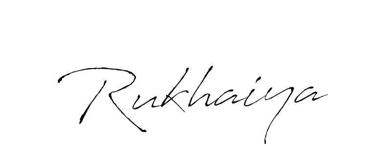 Also we have Rukhaiya name is the best signature style. Create professional handwritten signature collection using Antro_Vectra autograph style. Rukhaiya signature style 6 images and pictures png