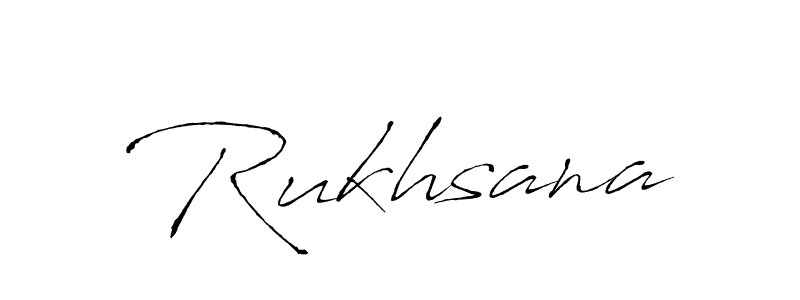 Use a signature maker to create a handwritten signature online. With this signature software, you can design (Antro_Vectra) your own signature for name Rukhsana. Rukhsana signature style 6 images and pictures png