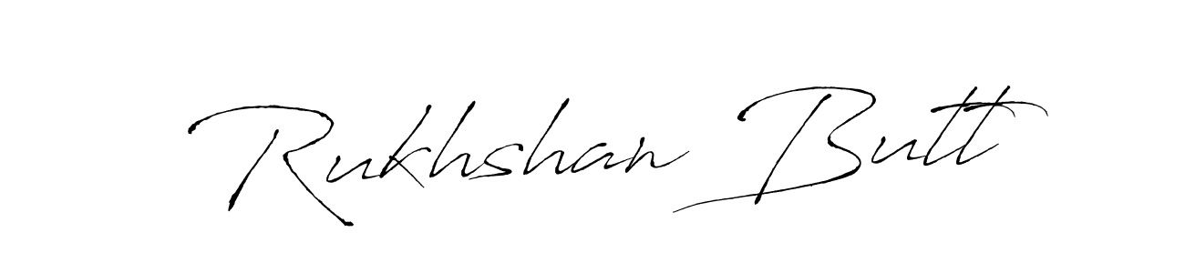 Antro_Vectra is a professional signature style that is perfect for those who want to add a touch of class to their signature. It is also a great choice for those who want to make their signature more unique. Get Rukhshan Butt name to fancy signature for free. Rukhshan Butt signature style 6 images and pictures png