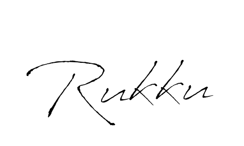 How to make Rukku signature? Antro_Vectra is a professional autograph style. Create handwritten signature for Rukku name. Rukku signature style 6 images and pictures png