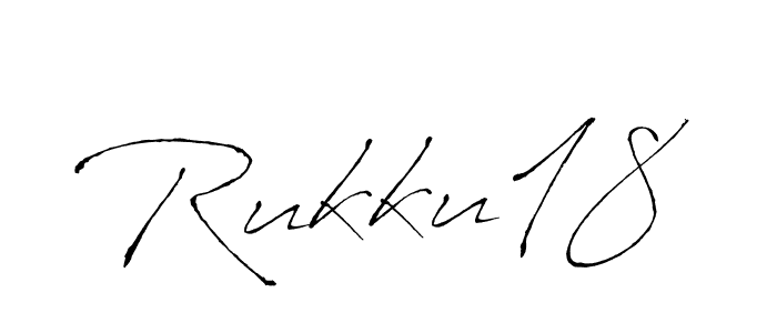 How to make Rukku18 signature? Antro_Vectra is a professional autograph style. Create handwritten signature for Rukku18 name. Rukku18 signature style 6 images and pictures png