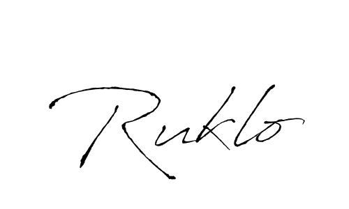 Similarly Antro_Vectra is the best handwritten signature design. Signature creator online .You can use it as an online autograph creator for name Ruklo. Ruklo signature style 6 images and pictures png