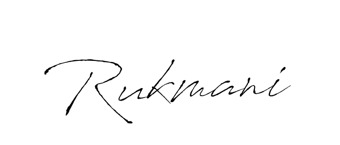 Antro_Vectra is a professional signature style that is perfect for those who want to add a touch of class to their signature. It is also a great choice for those who want to make their signature more unique. Get Rukmani name to fancy signature for free. Rukmani signature style 6 images and pictures png