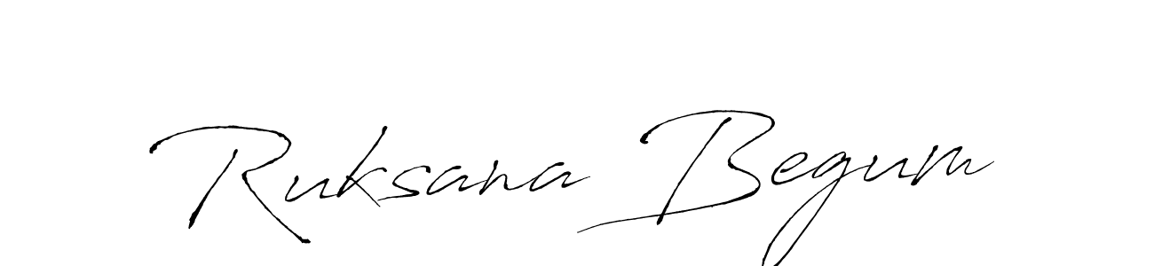 You should practise on your own different ways (Antro_Vectra) to write your name (Ruksana Begum) in signature. don't let someone else do it for you. Ruksana Begum signature style 6 images and pictures png