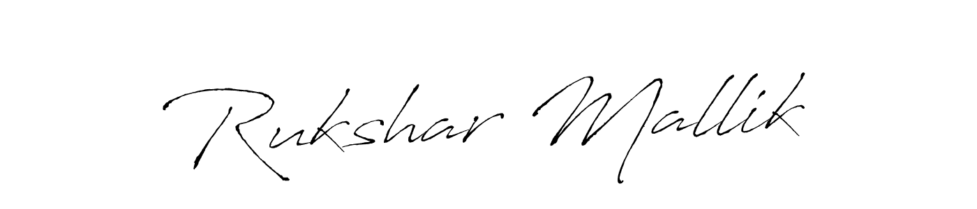 Use a signature maker to create a handwritten signature online. With this signature software, you can design (Antro_Vectra) your own signature for name Rukshar Mallik. Rukshar Mallik signature style 6 images and pictures png