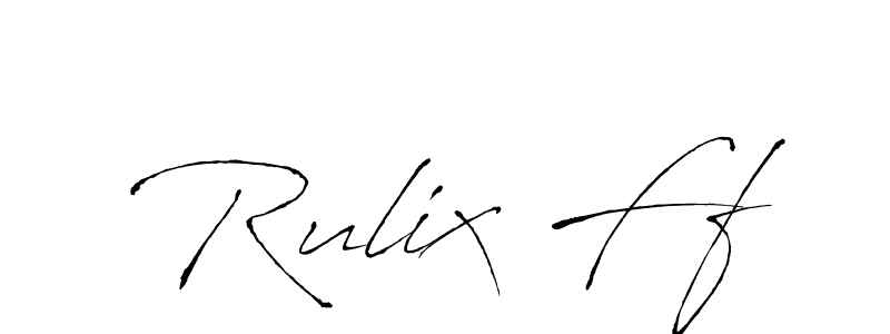 Also You can easily find your signature by using the search form. We will create Rulix Ff name handwritten signature images for you free of cost using Antro_Vectra sign style. Rulix Ff signature style 6 images and pictures png