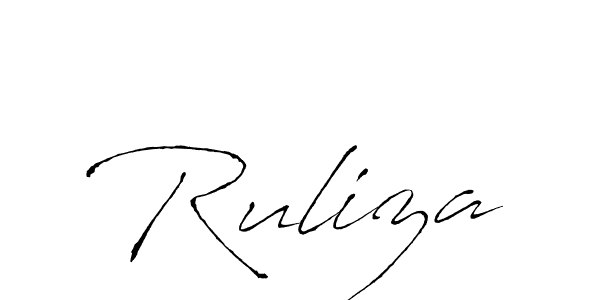 You can use this online signature creator to create a handwritten signature for the name Ruliza. This is the best online autograph maker. Ruliza signature style 6 images and pictures png