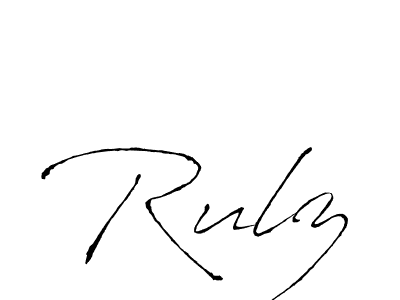 This is the best signature style for the Rulz name. Also you like these signature font (Antro_Vectra). Mix name signature. Rulz signature style 6 images and pictures png