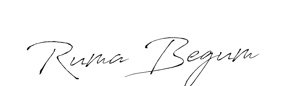 Make a beautiful signature design for name Ruma Begum. Use this online signature maker to create a handwritten signature for free. Ruma Begum signature style 6 images and pictures png