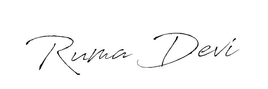 if you are searching for the best signature style for your name Ruma Devi. so please give up your signature search. here we have designed multiple signature styles  using Antro_Vectra. Ruma Devi signature style 6 images and pictures png