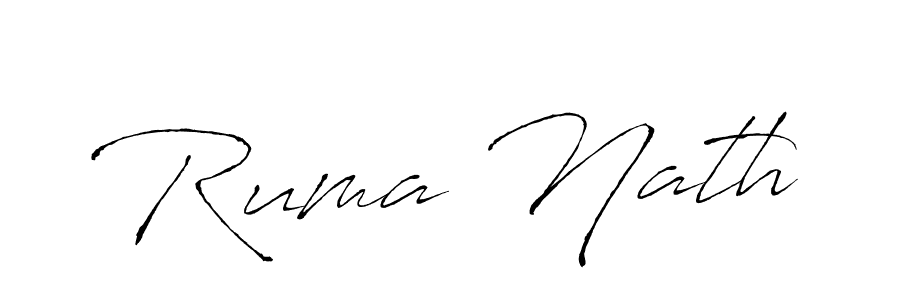 Similarly Antro_Vectra is the best handwritten signature design. Signature creator online .You can use it as an online autograph creator for name Ruma Nath. Ruma Nath signature style 6 images and pictures png