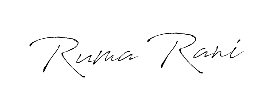 It looks lik you need a new signature style for name Ruma Rani. Design unique handwritten (Antro_Vectra) signature with our free signature maker in just a few clicks. Ruma Rani signature style 6 images and pictures png