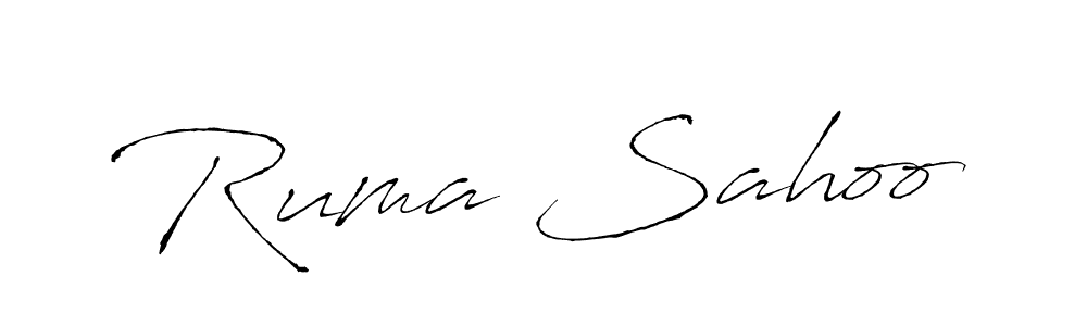 How to Draw Ruma Sahoo signature style? Antro_Vectra is a latest design signature styles for name Ruma Sahoo. Ruma Sahoo signature style 6 images and pictures png