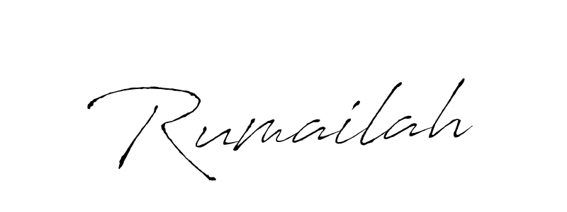 You should practise on your own different ways (Antro_Vectra) to write your name (Rumailah) in signature. don't let someone else do it for you. Rumailah signature style 6 images and pictures png