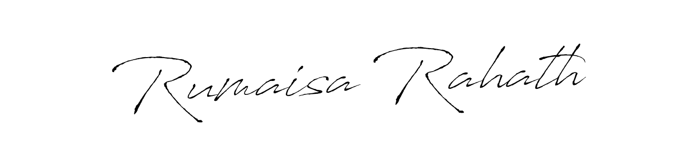 Make a short Rumaisa Rahath signature style. Manage your documents anywhere anytime using Antro_Vectra. Create and add eSignatures, submit forms, share and send files easily. Rumaisa Rahath signature style 6 images and pictures png