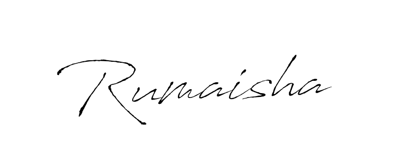 How to make Rumaisha signature? Antro_Vectra is a professional autograph style. Create handwritten signature for Rumaisha name. Rumaisha signature style 6 images and pictures png