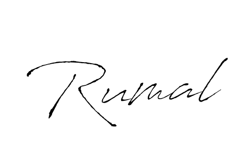 Rumal stylish signature style. Best Handwritten Sign (Antro_Vectra) for my name. Handwritten Signature Collection Ideas for my name Rumal. Rumal signature style 6 images and pictures png