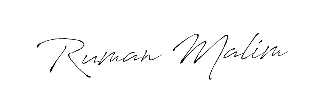 You can use this online signature creator to create a handwritten signature for the name Ruman Malim. This is the best online autograph maker. Ruman Malim signature style 6 images and pictures png