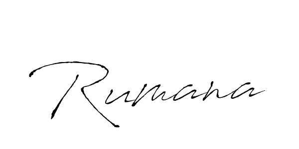 Make a short Rumana signature style. Manage your documents anywhere anytime using Antro_Vectra. Create and add eSignatures, submit forms, share and send files easily. Rumana signature style 6 images and pictures png