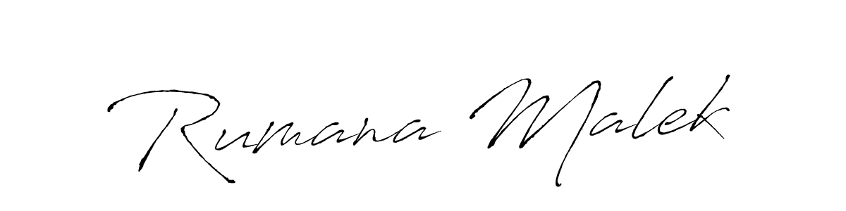 if you are searching for the best signature style for your name Rumana Malek. so please give up your signature search. here we have designed multiple signature styles  using Antro_Vectra. Rumana Malek signature style 6 images and pictures png