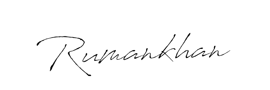 Also we have Rumankhan name is the best signature style. Create professional handwritten signature collection using Antro_Vectra autograph style. Rumankhan signature style 6 images and pictures png