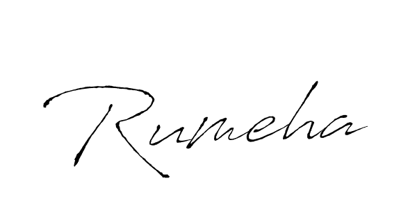 It looks lik you need a new signature style for name Rumeha. Design unique handwritten (Antro_Vectra) signature with our free signature maker in just a few clicks. Rumeha signature style 6 images and pictures png